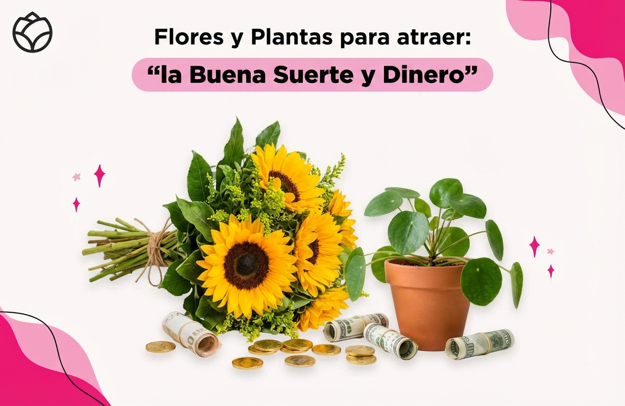 Flores para atraer la buena suerte en año nuevo