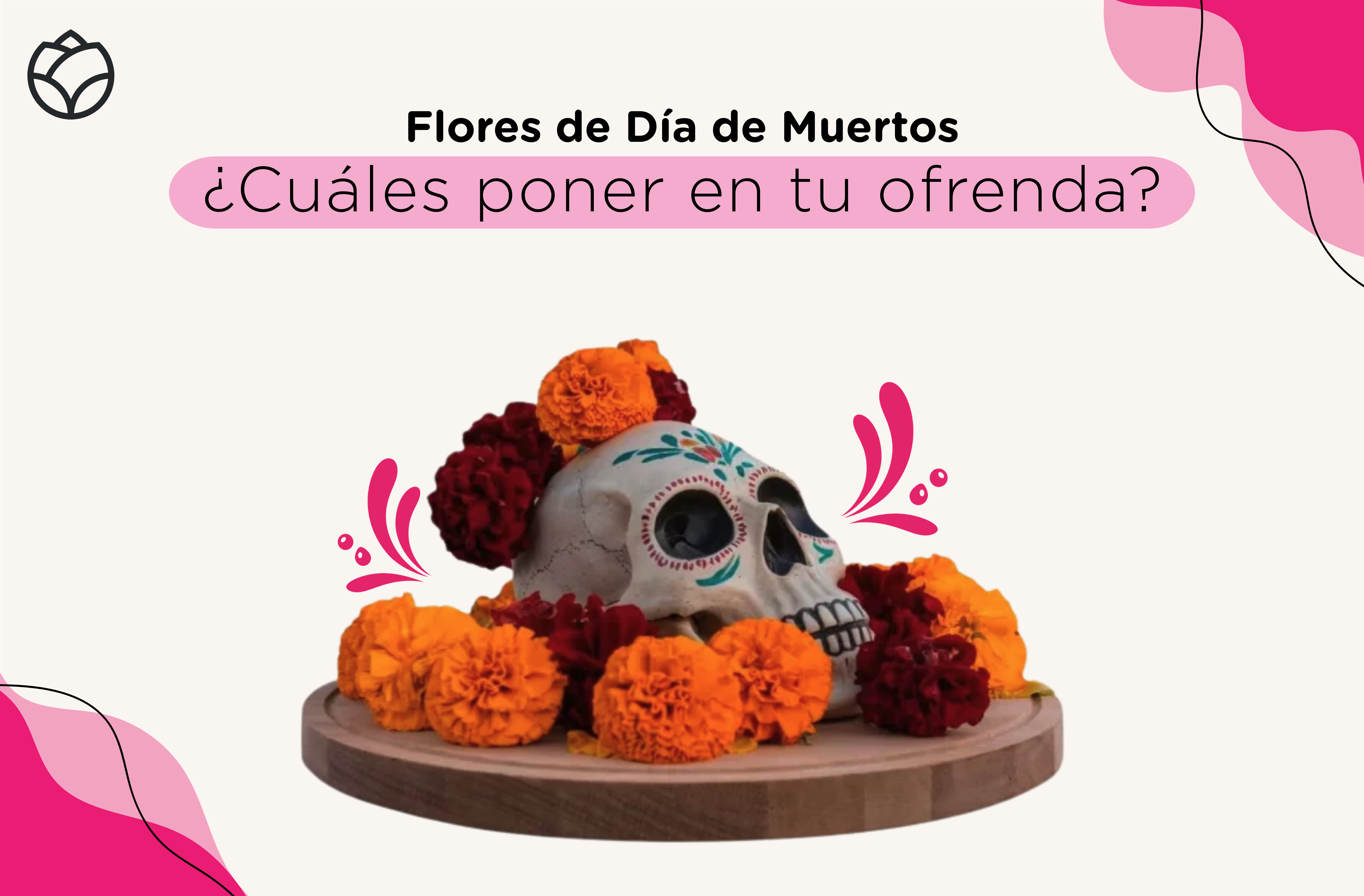 flores para día de muertos